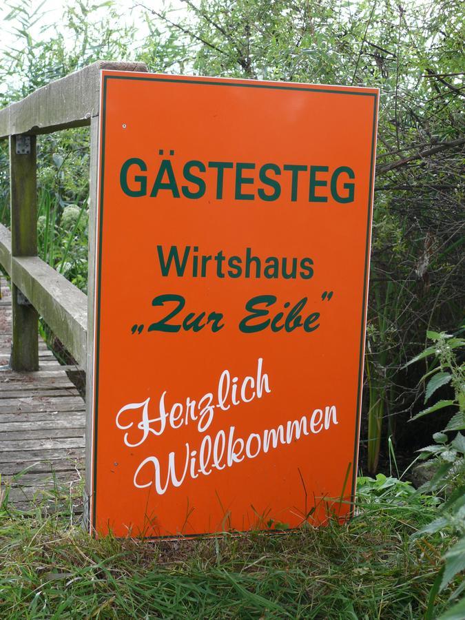 Landgasthof "Wirtshaus Zur Eibe" Jabel Exterior foto