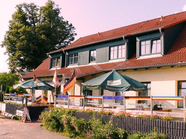 Landgasthof "Wirtshaus Zur Eibe" Jabel Exterior foto